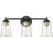 Abilene 3 Light 21.75 inch Bathroom Vanity Light